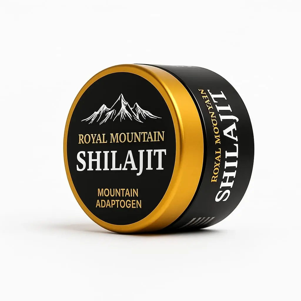 Royal Mountain Shilajit – 100% Pure Himalayan Resin | Energy, Stamina & Focus Booster